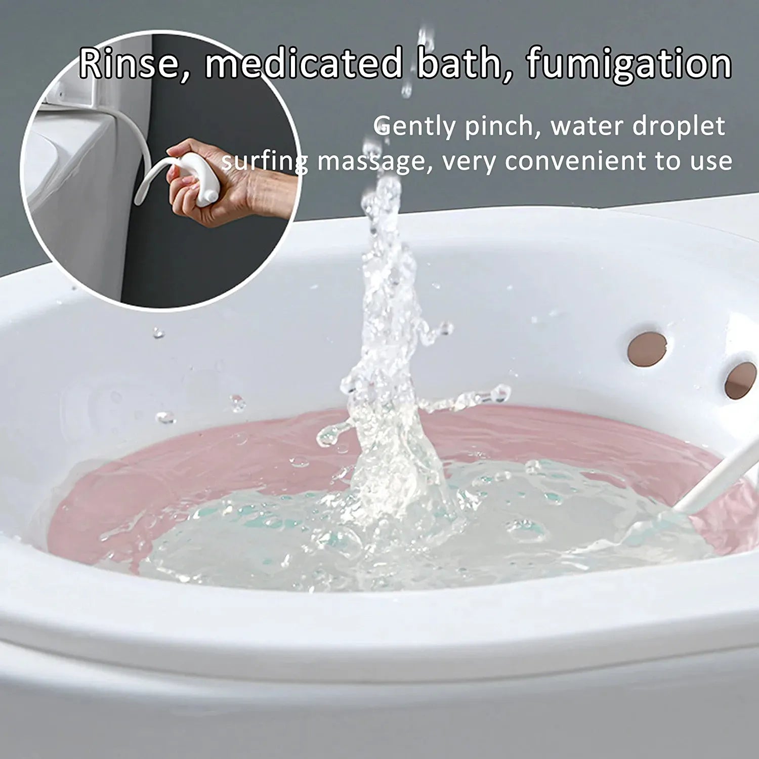 Foldable Sitz Bath Basin | Postpartum & Perineal Relief for Home & Travel - Rayihni