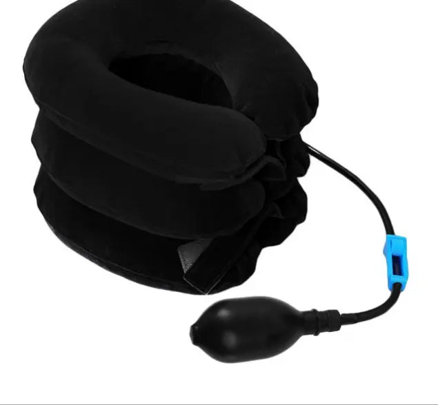 Inflatable Neck Support Pillow | Adjustable Travel Pillow for Flights & Office - Rayihni