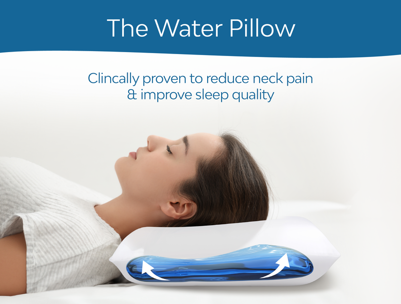 Mediflow Elite Fiber Water Pillow – Adjustable Neck Pain Relief Pillow - Rayihni