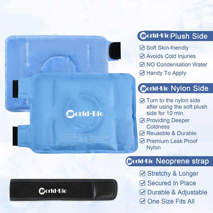 Rayihni Knee Compression Cold Pack for Pain Relief - Rayihni