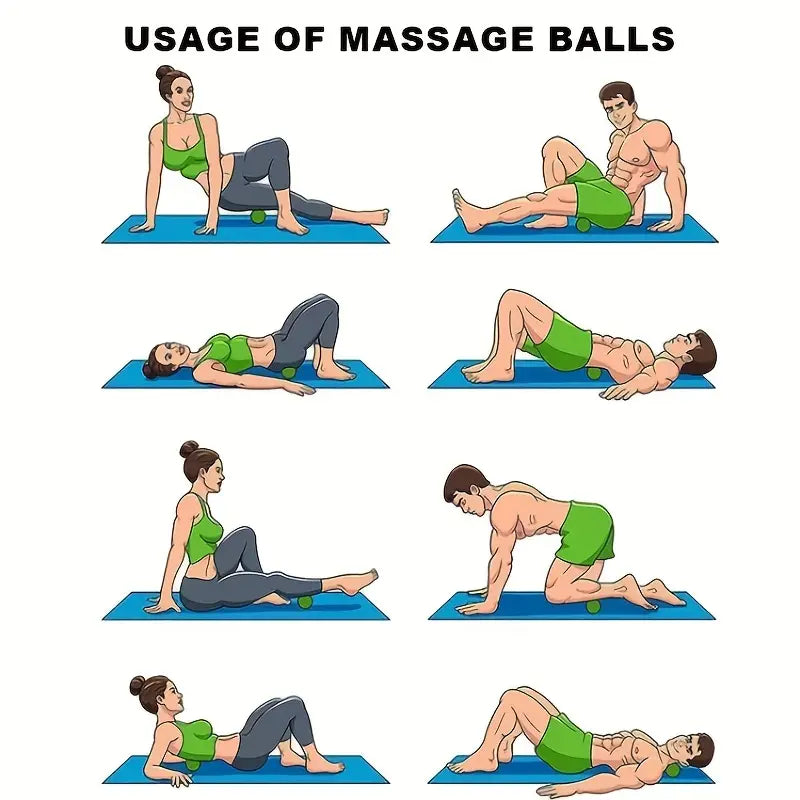 Therapy Massage Ball | Targeted Trigger Point Relief for Feet, Back & Shoulders - Rayihni