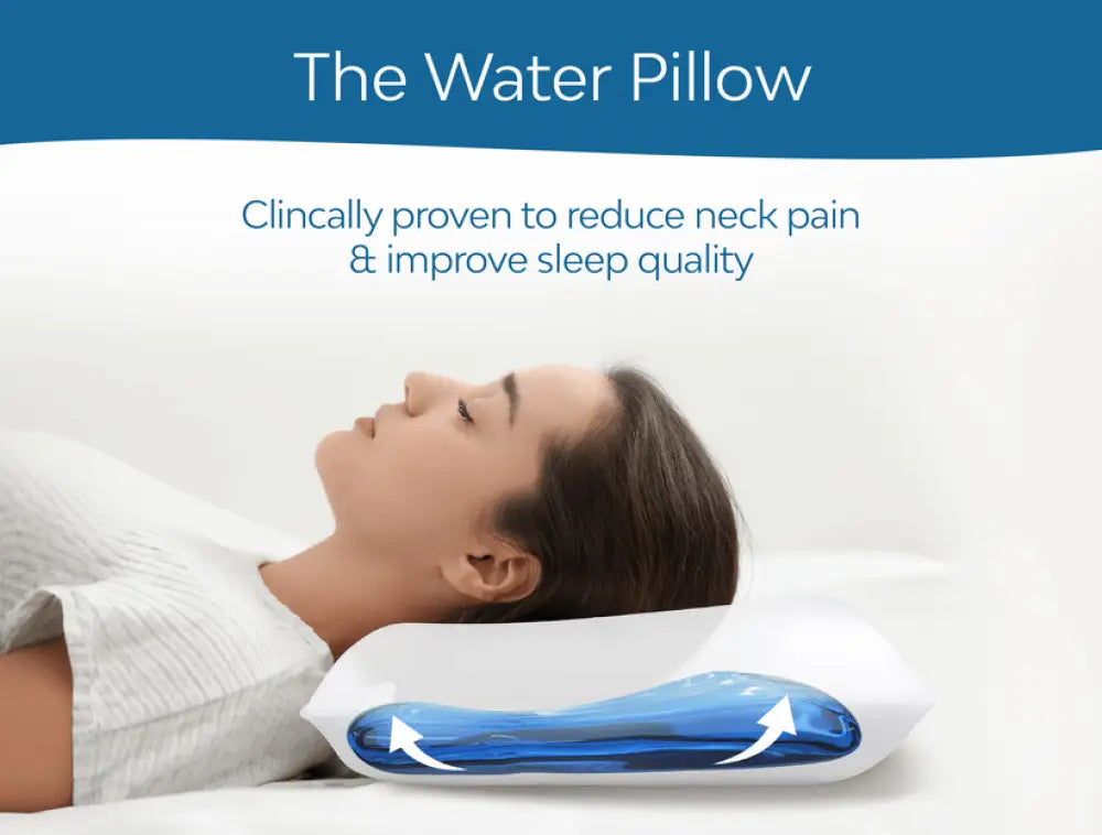 Mediflow Elite Fiber Water Pillow – Adjustable Neck Pain Relief Pillow - Rayihni