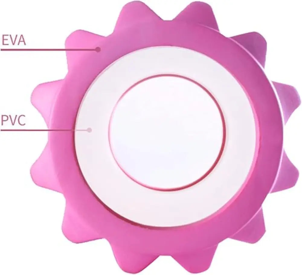 Deep Tissue Massage Foam Roller | Textured High - Density EVA for Muscle Recovery - Rayihni