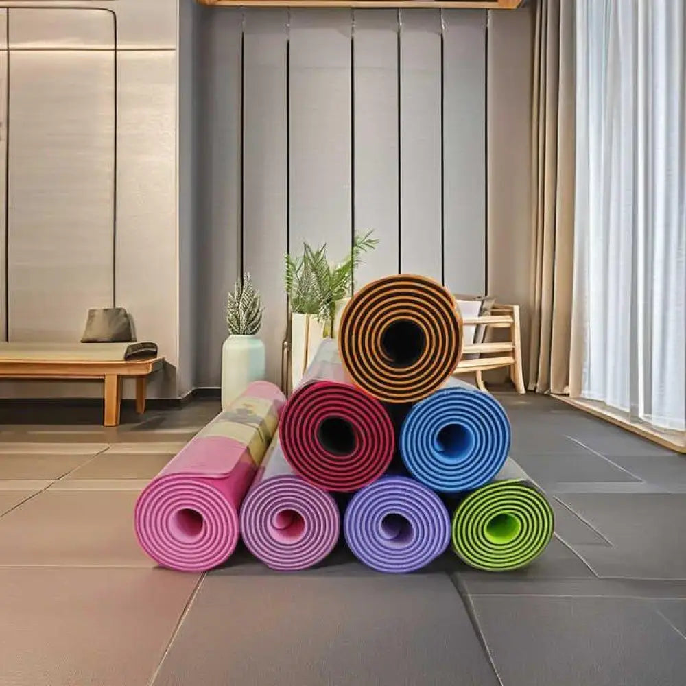 Non - Slip Yoga Mat | Extra Cushioning for Yoga, Pilates & Floor Workouts - Rayihni