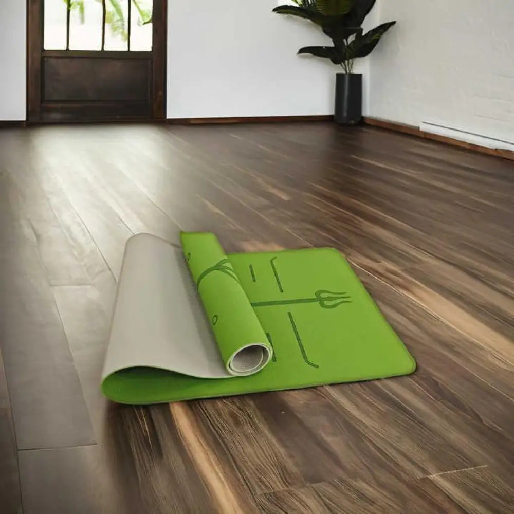 Non - Slip Yoga Mat | Extra Cushioning for Yoga, Pilates & Floor Workouts - Rayihni