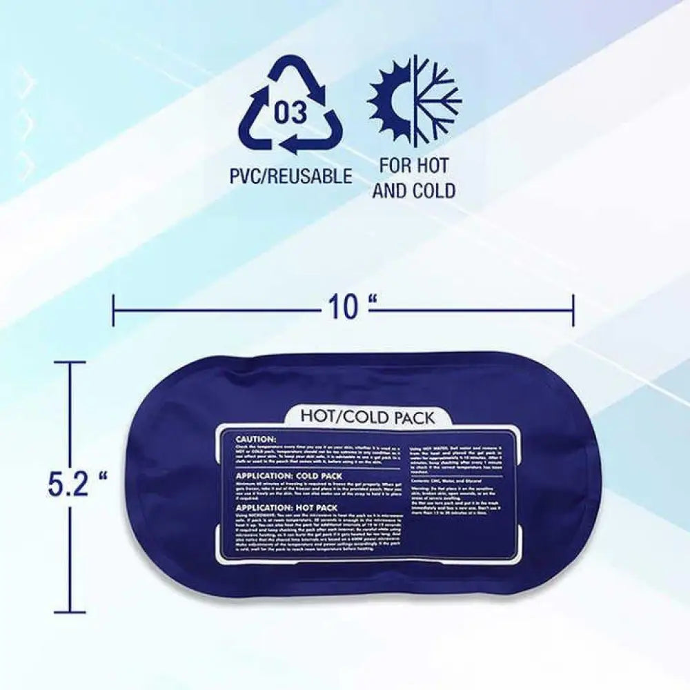 Reusable Hot & Cold Therapy Gel Wraps | Adjustable for Knee, Ankle, Shoulder & More - Rayihni