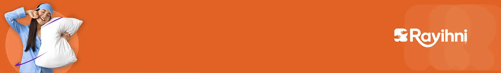 White pillow with soft, plush texture and subtle purple stitching along the edges.slider_item_74m9KV